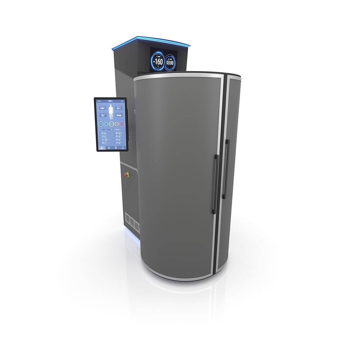 Mẫu than antraxit CRYO XC™ CRYO XC™ Cryocabin màu xám antraxit