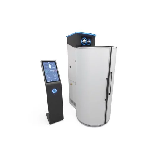 Định hướng tùy chỉnh màu trắng CRYO XC™ Định hướng tùy chỉnh buồng áp lạnh CRYONiQ