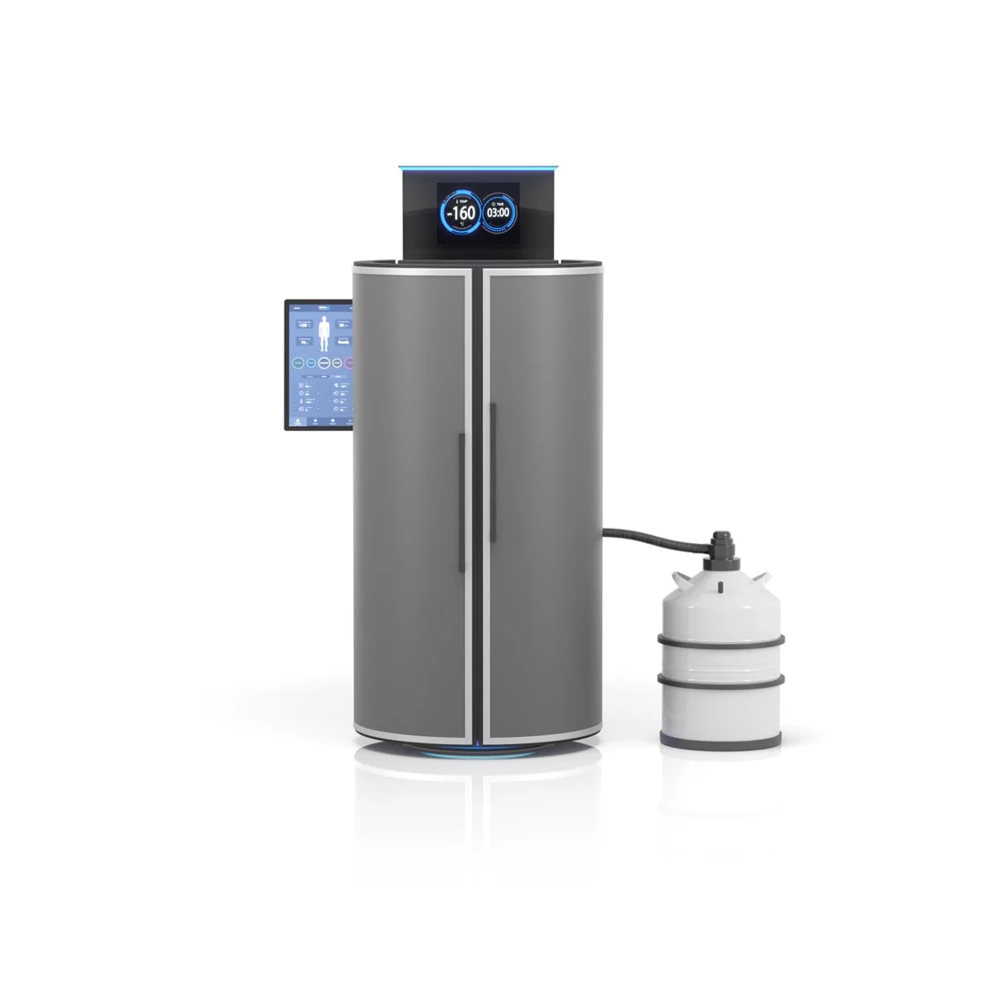 CRYO XC™ Antraxit Không Áp Lực Máy áp lạnh Cryotherapy có bể chứa không áp suất