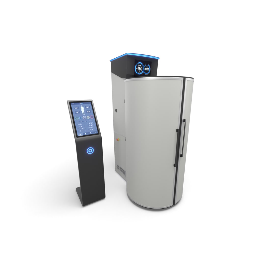 Định hướng tùy chỉnh màu xám CRYO XC™ Định hướng tùy chỉnh buồng áp lạnh CRYONiQ
