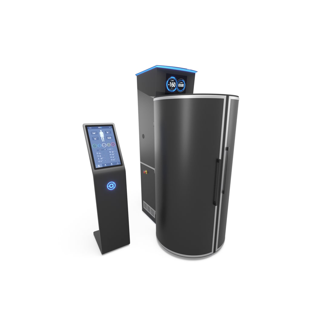 Định hướng tùy chỉnh màu đen CRYO XC™ Định hướng tùy chỉnh buồng áp lạnh CRYONiQ