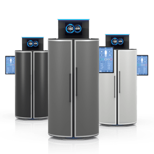 Ba cryosaunas Ba cryosaunas cạnh nhau