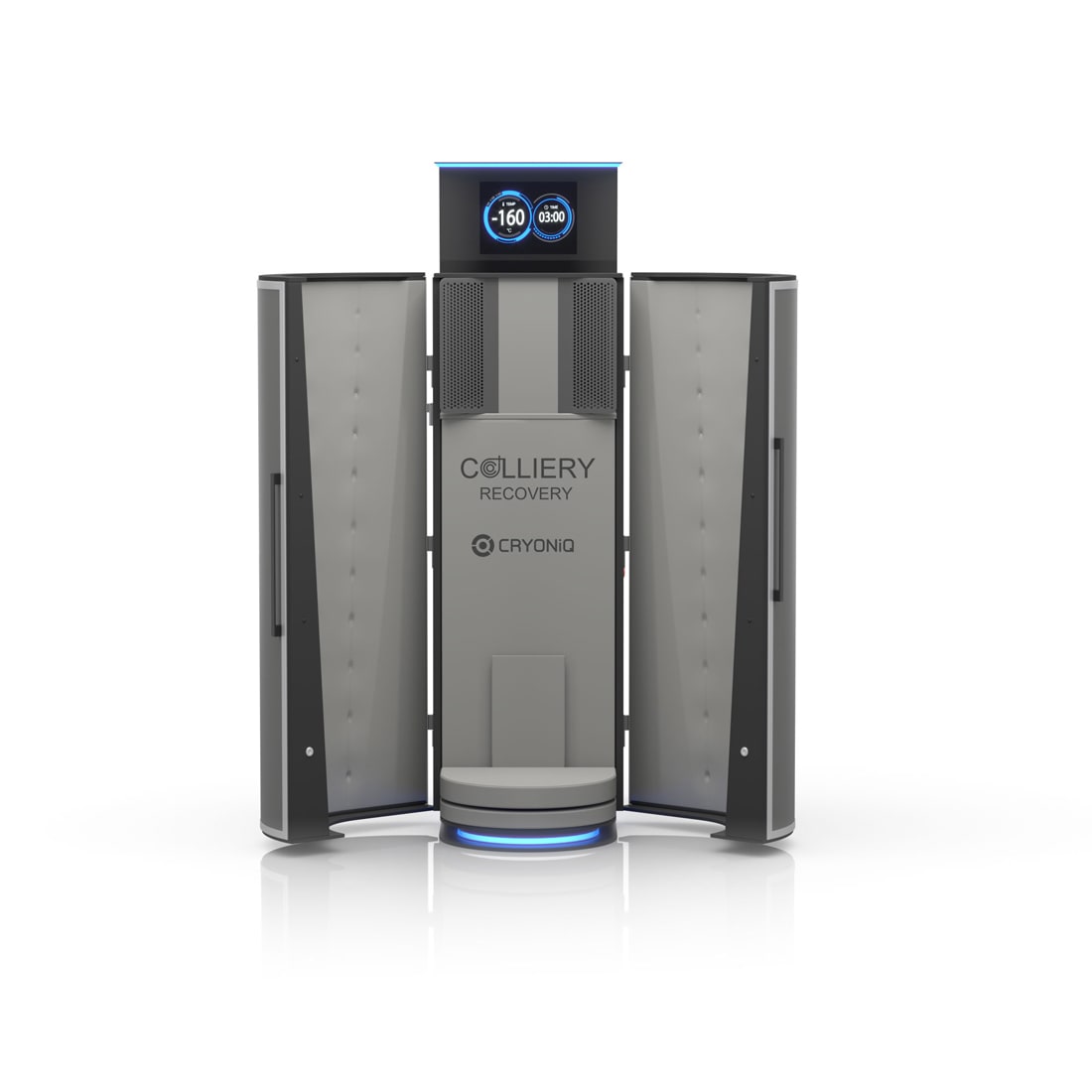 Tùy chỉnh CRYO XC™ Nội thất của thiết bị Cryotherapy CRYO XC™ được tùy chỉnh theo logo Cryosauna Cộng hòa Séc
