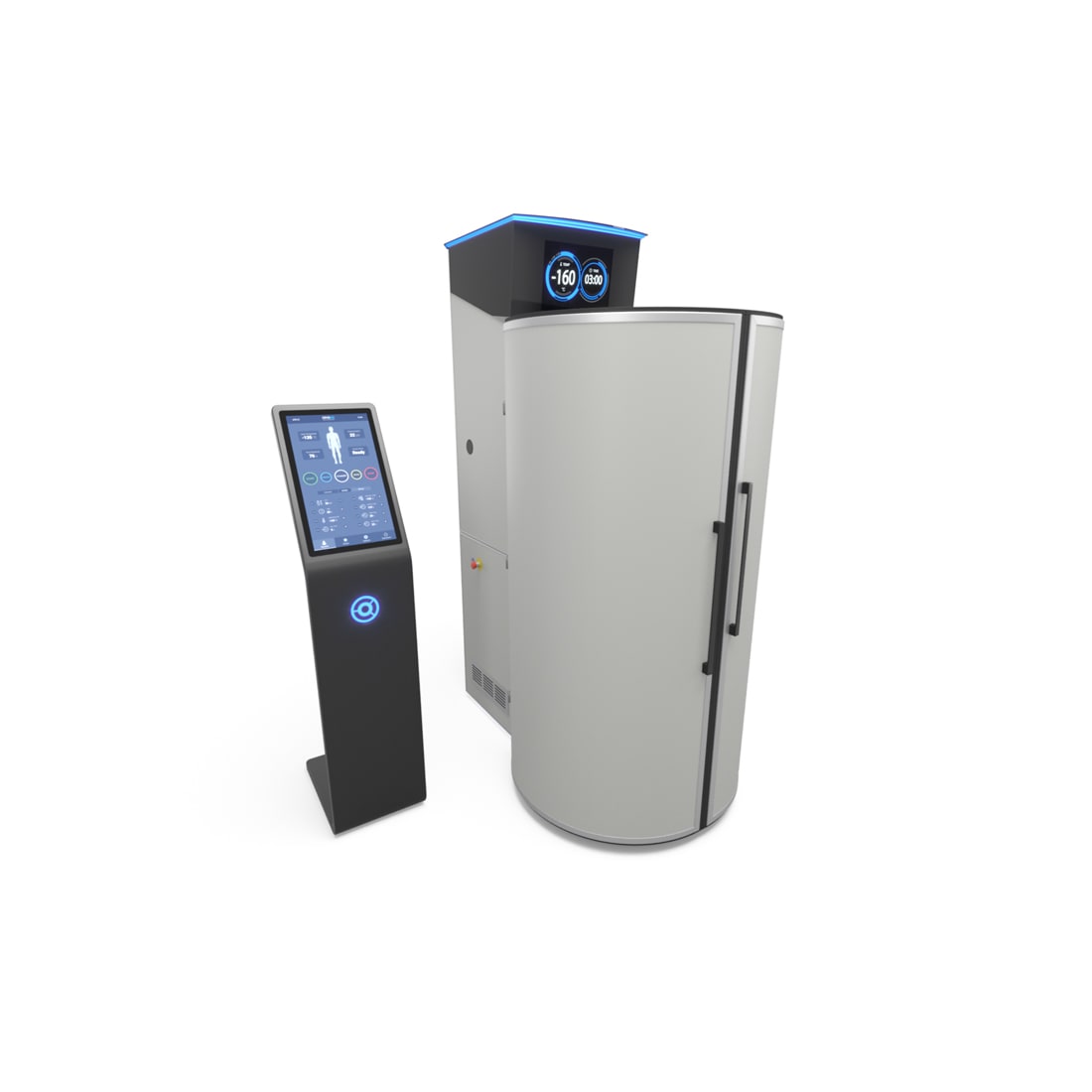 Định hướng tùy chỉnh màu xám CRYO XC™ Định hướng tùy chỉnh buồng áp lạnh CRYONiQ