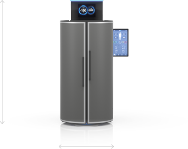 Mặt trước của CRYO XC™ CRYO XC™ từ phía trước